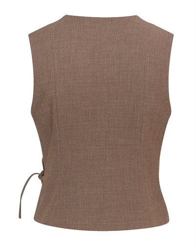 MSCH Copenhagen - MSCHDarina Waistcoat Vest - Mount Trail Melange